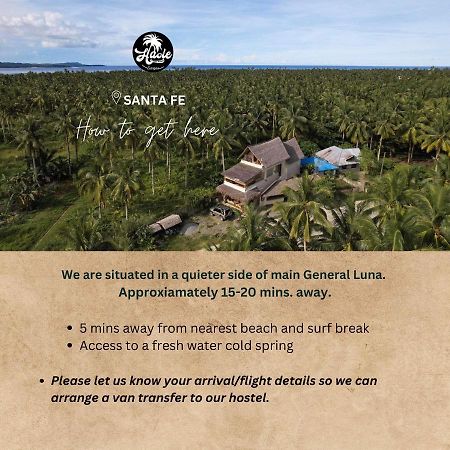 Haole Surf Hostel General Luna  Exteriér fotografie